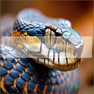 top 10 most popular snake species