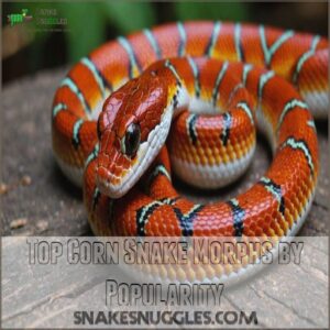 Top Corn Snake Morphs by Popularity