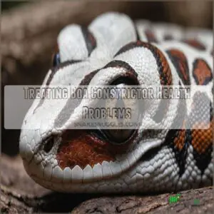 Treating Boa Constrictor Health Problems