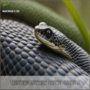 Treating Common Snake Diseases