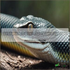 Treatment Options for Snake Parasites