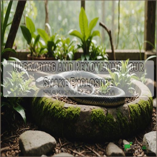 Upgrading and Renovating Your Snake Enclosure