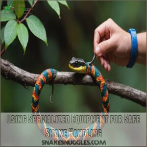 Using Specialized Equipment for Safe Snake Handling