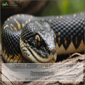 Visual Indicators of Shedding Difficulties