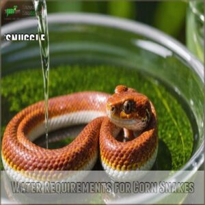 Water Requirements for Corn Snakes