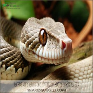 Acclimating Your Corn Snake