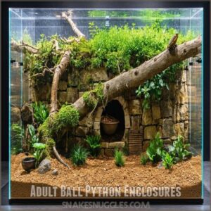 Adult Ball Python Enclosures