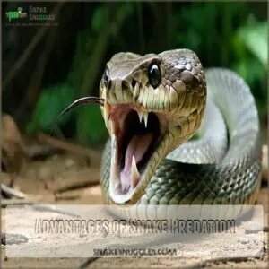 Advantages of Snake Predation Advantages of Snake Predation