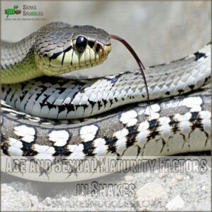 Age and Sexual Maturity Factors in Snakes