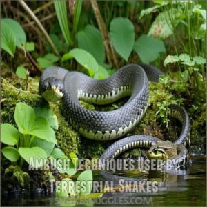 Ambush Techniques Used by Terrestrial Snakes