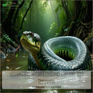 Anaconda Conservation Status and Threats