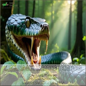 Avoiding and Treating Venomous Snake Bites