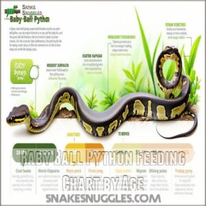 Baby Ball Python Feeding Chart by Age