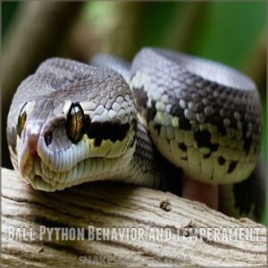 Ball Python Behavior and Temperament