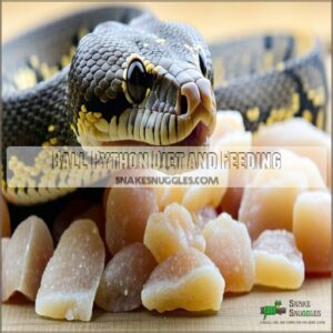 Ball Python Diet and Feeding