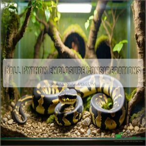 Ball Python Enclosure Considerations