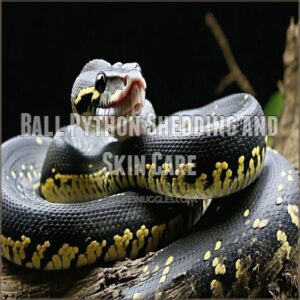 Ball Python Shedding and Skin Care