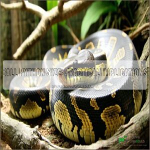 Ball Python Size: Practical Implications