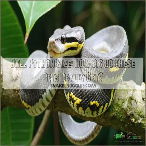 Ball Python Size: How Big Do These Pets Really Get?