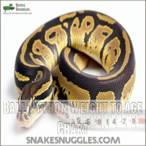 Ball Python Weight to Age Chart