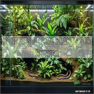 Benefits of Live Plants for Snakes