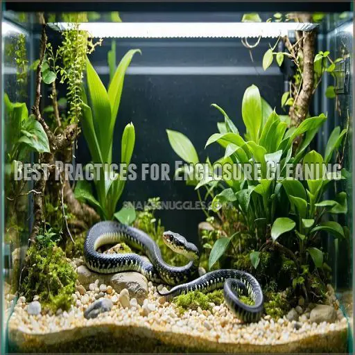 View of Snake Enclosure Cleanliness: Pro Tips for a Healthy Habitat Now!