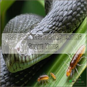 Best Practices for Preventing Snake Mites