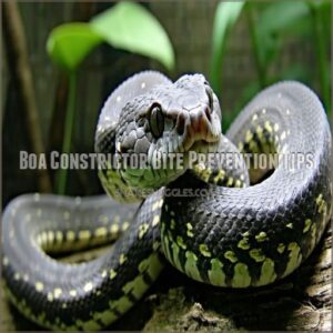 Boa Constrictor Bite Prevention Tips