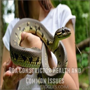 Boa Constrictor Health and Common Issues