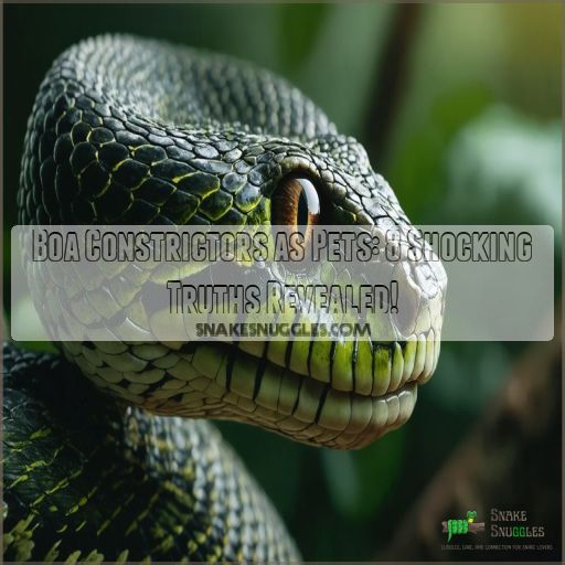 boa constrictors as pets pros and cons