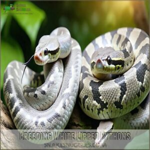 Breeding White Lipped Pythons