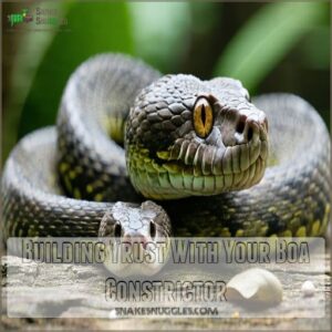 Building Trust With Your Boa Constrictor