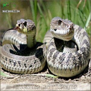 Bull Snakes Vs Rattlesnakes