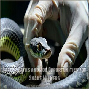 Career Paths and Job Opportunities for Snake Milkers