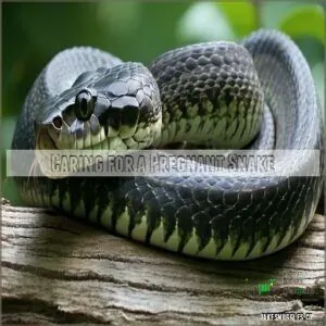 Caring for a Pregnant Snake Caring for a Pregnant Snake