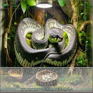 Caring for Pregnant or Gravid Snakes