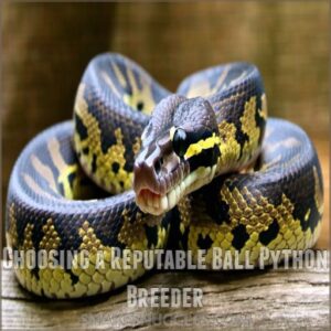 Choosing a Reputable Ball Python Breeder