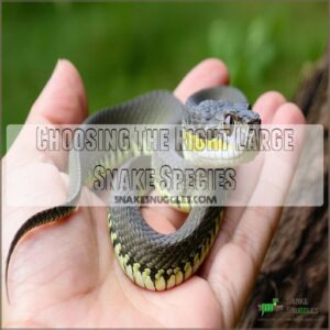 Choosing The Right Large Snake Species