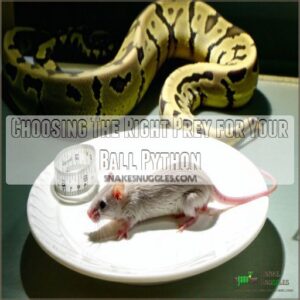 Choosing The Right Prey for Your Ball Python