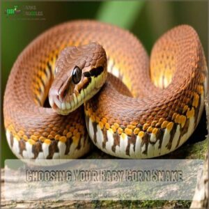 Choosing Your Baby Corn Snake