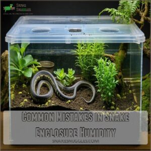 Common Mistakes in Snake Enclosure Humidity