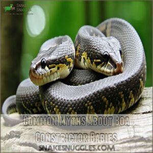 Common Myths About Boa Constrictor Babies