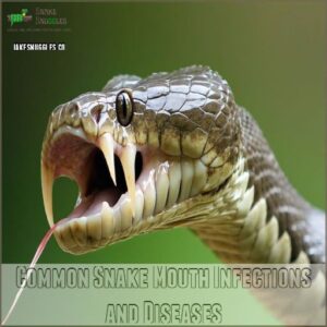 Common Snake Mouth Infections and Diseases