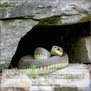 Common Types of Snake Hibernacula