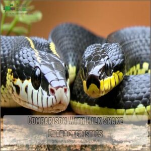 Comparison With Milk Snake Characteristics