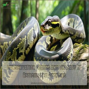 Conservation Status and Threats to Reticulated Pythons