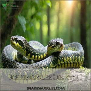 Constrictor Snakes (Boa, Python)