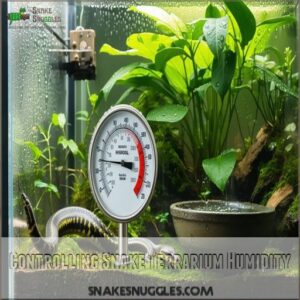 Controlling Snake Terrarium Humidity