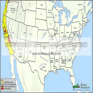 Copperhead Habitat and Distribution