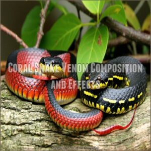 Coral Snake Venom Composition and Effects